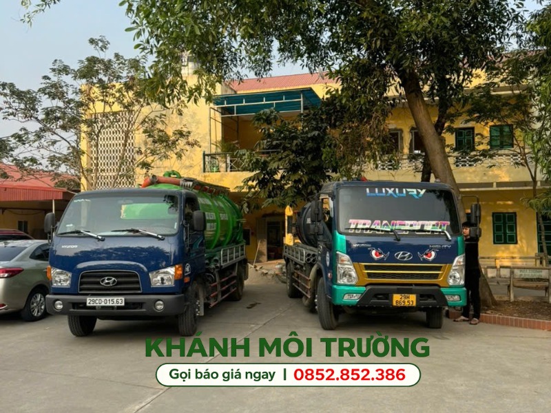 Cam kết của Khánh Môi Trường khi hút hầm cầu Quận 1
