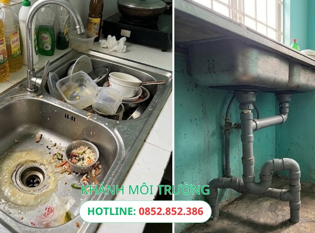 Dầu mỡ, thức ăn thừa tích tụ lâu ngày là nguyên nhân phổ biến khiến đường ống bếp tại Tân Bình bị nghẹt Dầu mỡ, thức ăn thừa tích tụ lâu ngày là nguyên nhân phổ biến khiến đường ống bếp tại Tân Bình bị nghẹt