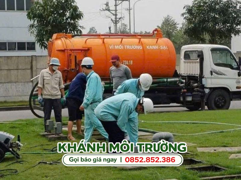Trang bị xe hút phù hợp với nhiều địa hình