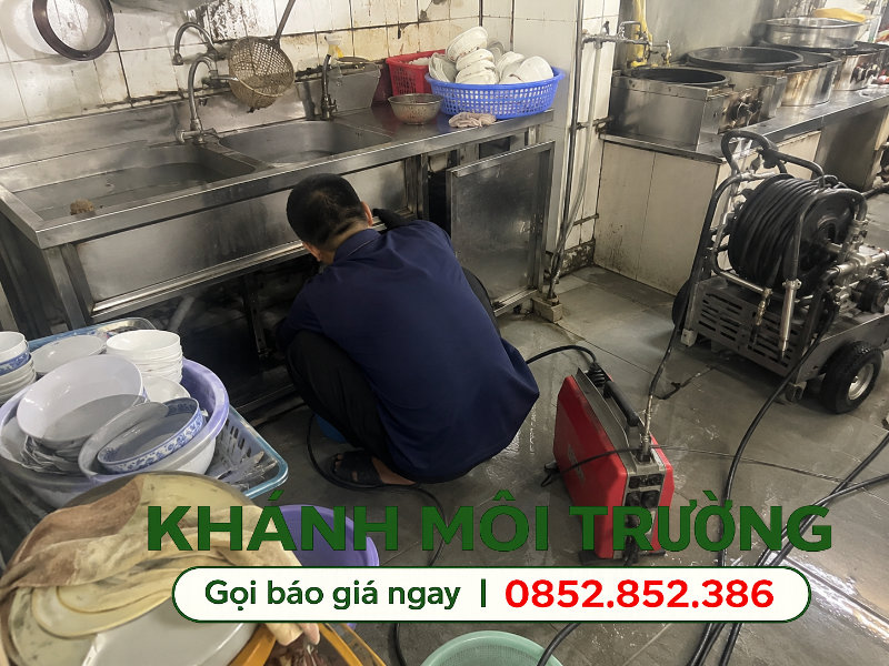 Nên gọi dịch vụ thông bồn rửa chén Quận 5 đến thông khi bị tắc