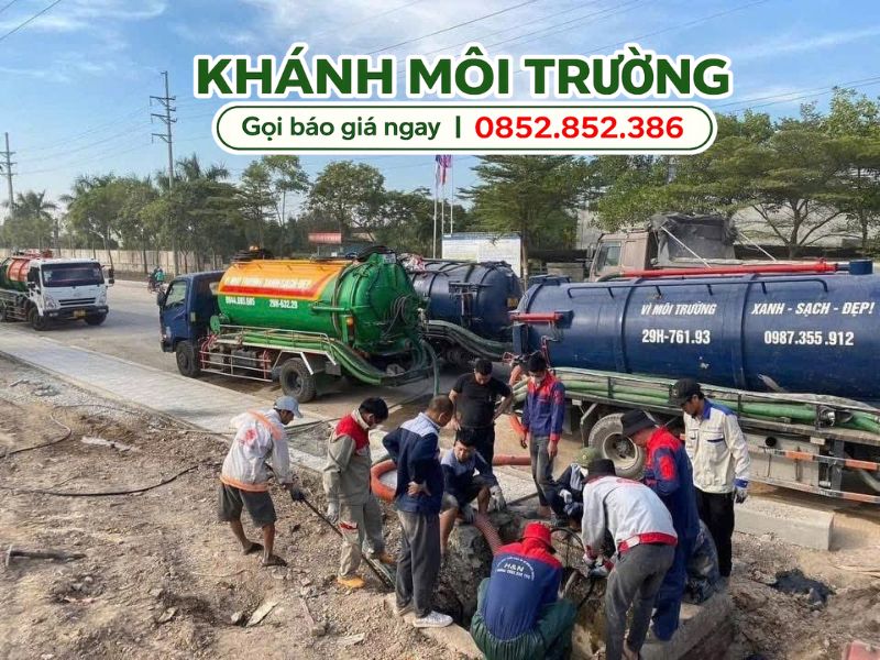 Dịch vụ hút hầm cầu Cẩm Mỹ của Khánh Môi Trường Dịch vụ hút hầm cầu Cẩm Mỹ của Khánh Môi Trường