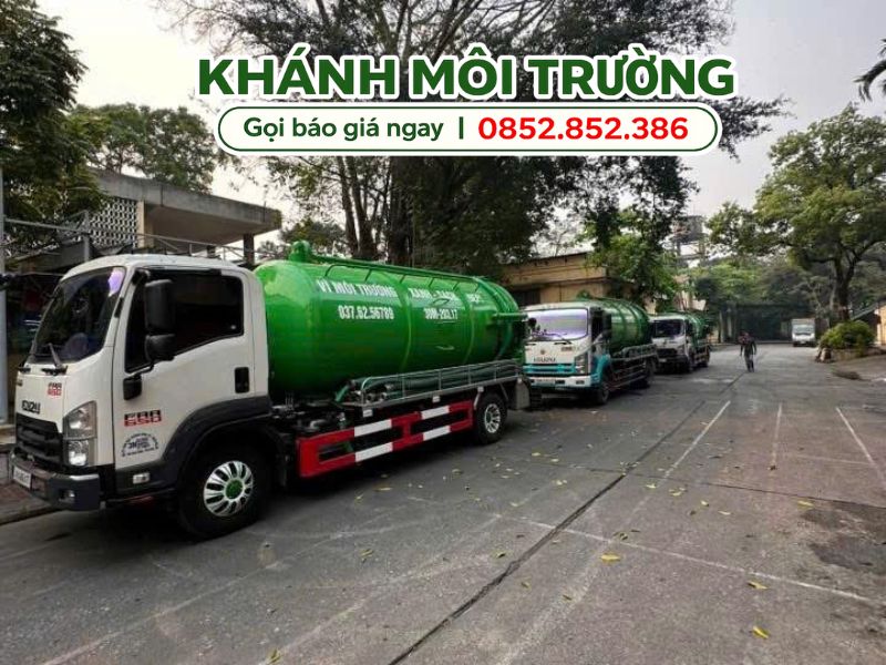 Dịch vụ hút hầm cầu Long Khánh của Khánh Môi Trường Dịch vụ hút hầm cầu Long Khánh của Khánh Môi Trường