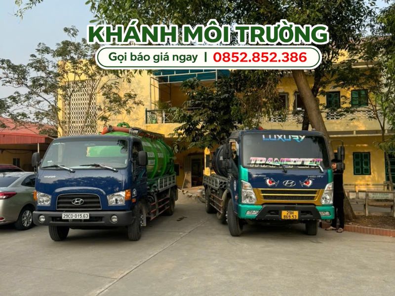 Đội xe chuyên dụng của Khánh Môi Trường Đội xe chuyên dụng của Khánh Môi Trường