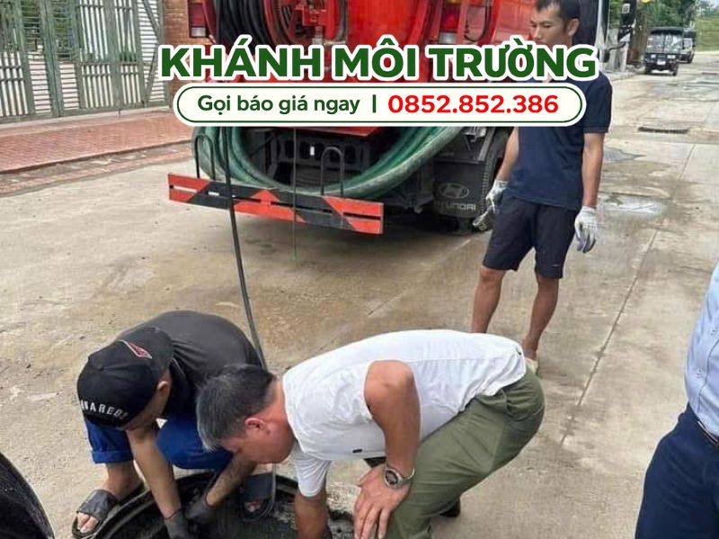 Vì sao nên chọn Khánh Môi Trường hút hầm cầu Bình Phước?
