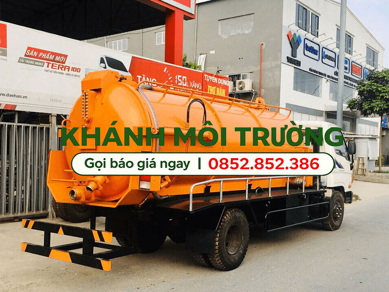 Dịch vụ hút hầm cầu Tây Ninh của Khánh Môi Trường