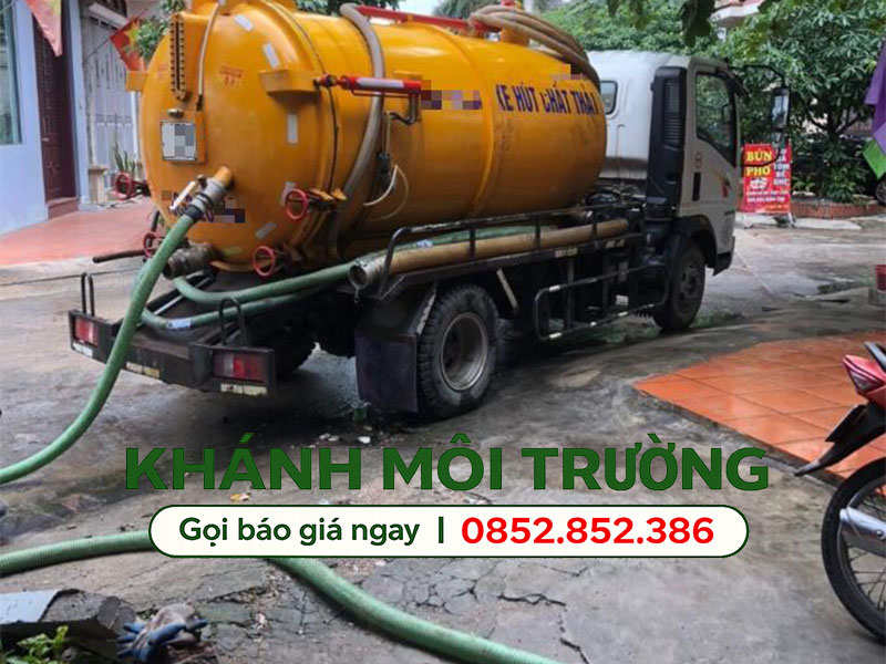 Phương pháp hút hầm cầu tại Tây Ninh theo hiện trạng công trình