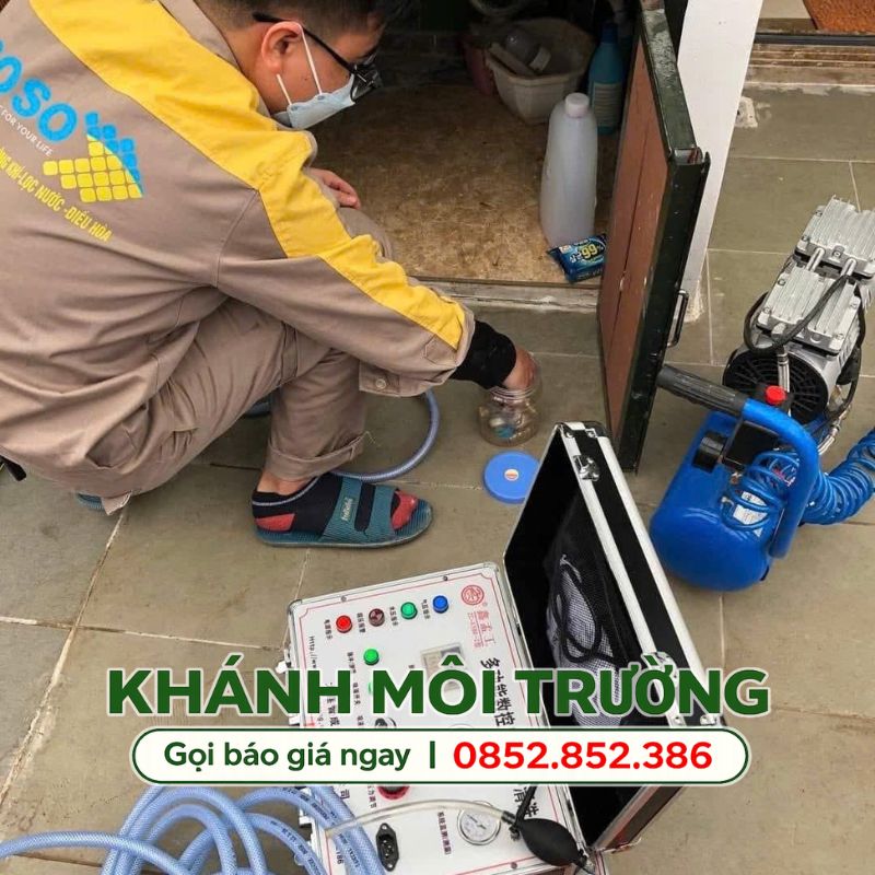 Quy trình thông tắc chậu rửa bát tại Tây Hồ của Khánh Môi Trường Quy trình thông tắc chậu rửa bát tại Tây Hồ của Khánh Môi Trường