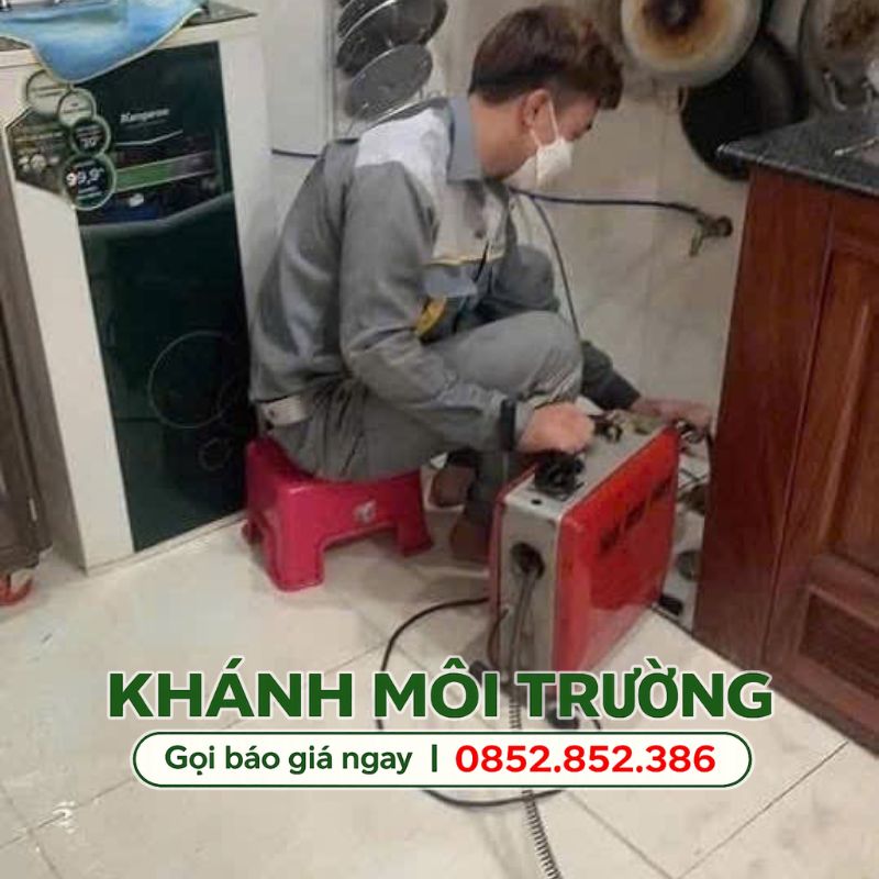 Quy trình thông tắc chậu rửa bát tại Ba Đình của Khánh Môi Trường Quy trình thông tắc chậu rửa bát tại Ba Đình của Khánh Môi Trường