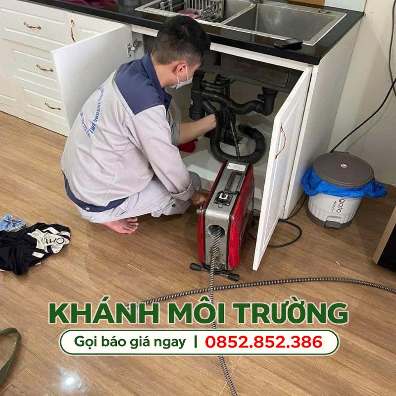 Quy trình thông tắc chậu rửa bát tại Cầu Giấy của Khánh Môi Trường Quy trình thông tắc chậu rửa bát tại Cầu Giấy của Khánh Môi Trường